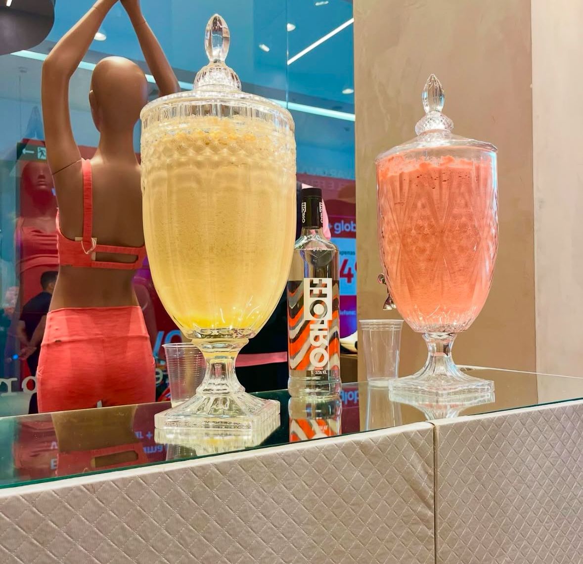 Coquetél de morando e maracujá